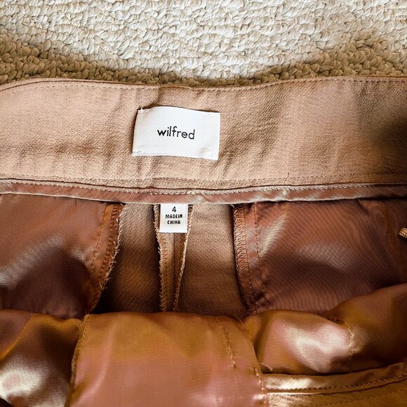 Aritzia Wilfred Tie-front Pant (Jallade style) Size 4 - Picture 4 of 9